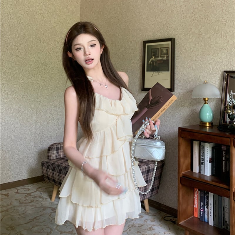 【dress】ホルターネックワンピース　M24682