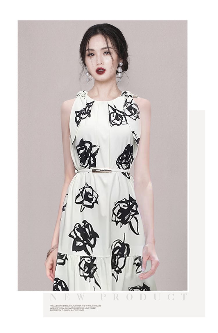【dress】ノースリーブワンピース　M24357