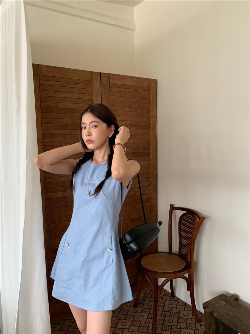 【dress】ノースリーブワンピース　M24439