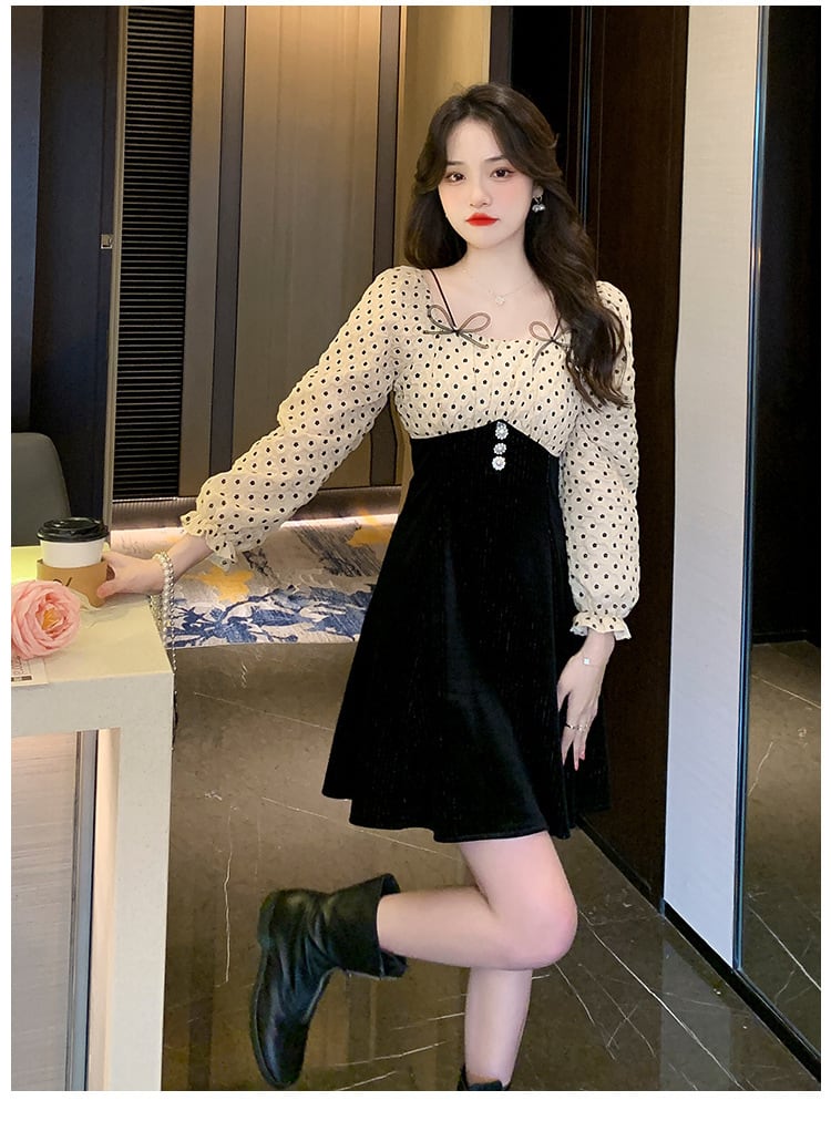 【dress】ドッキングワンピース　M29544