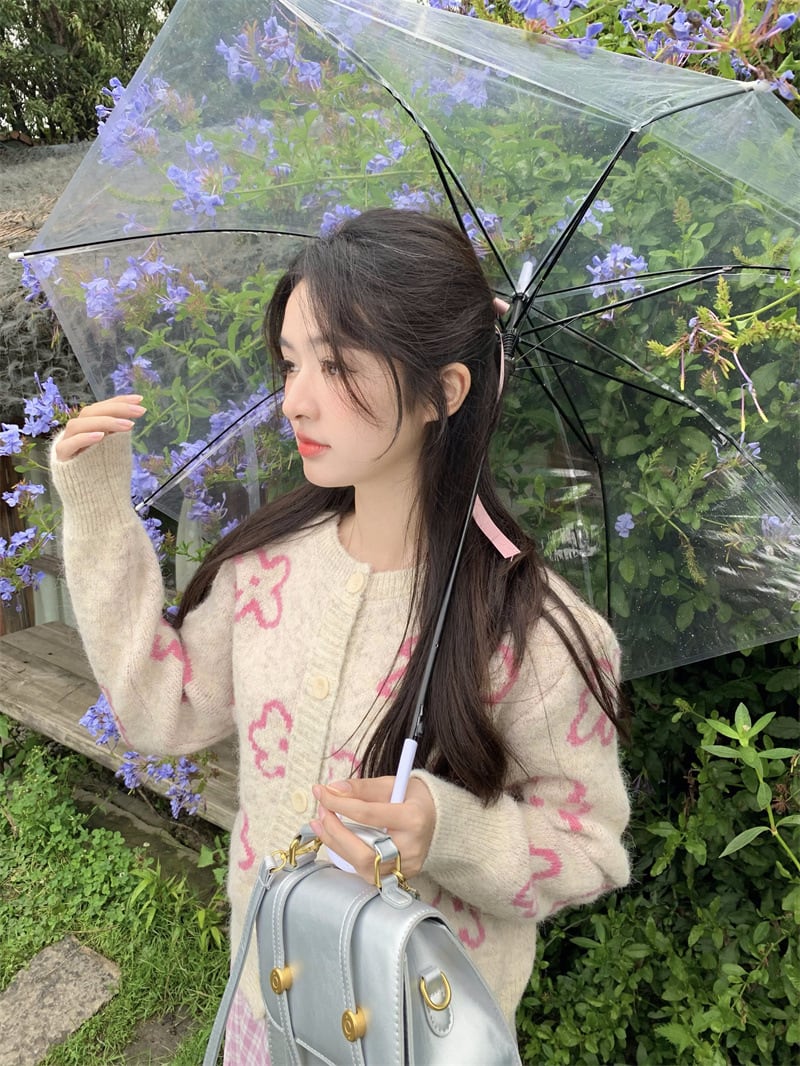 【outer】ニットカーデ　M27163