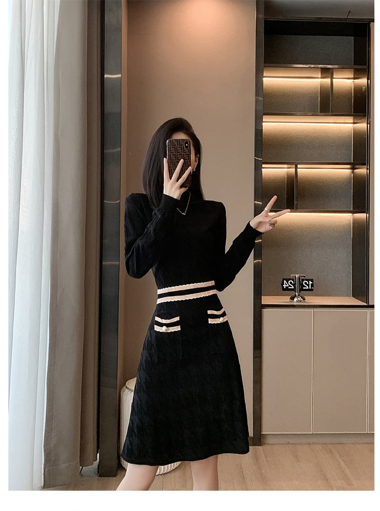 【dress】ニットワンピース　M25422