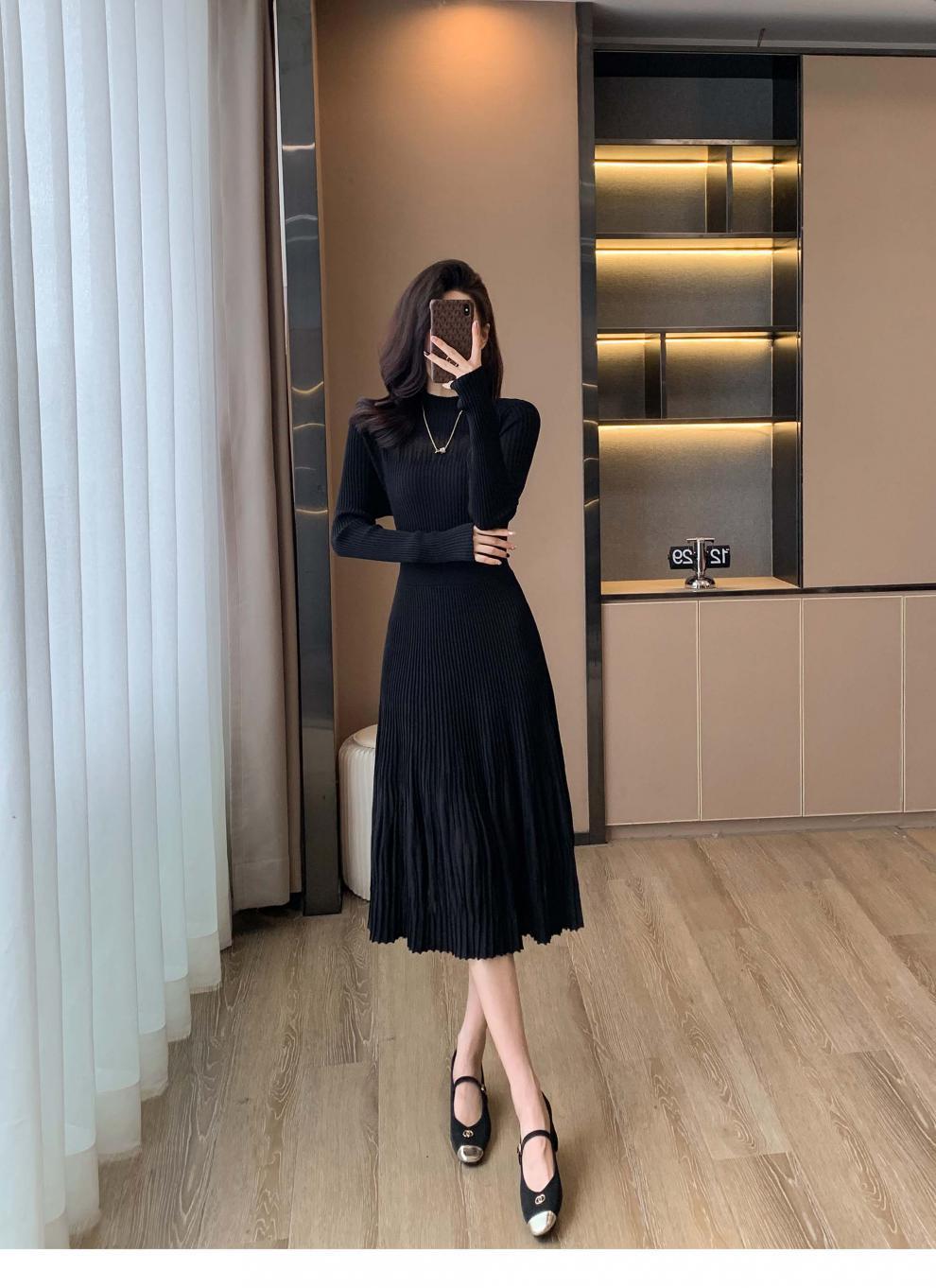 【dress】ニットワンピース　M25692