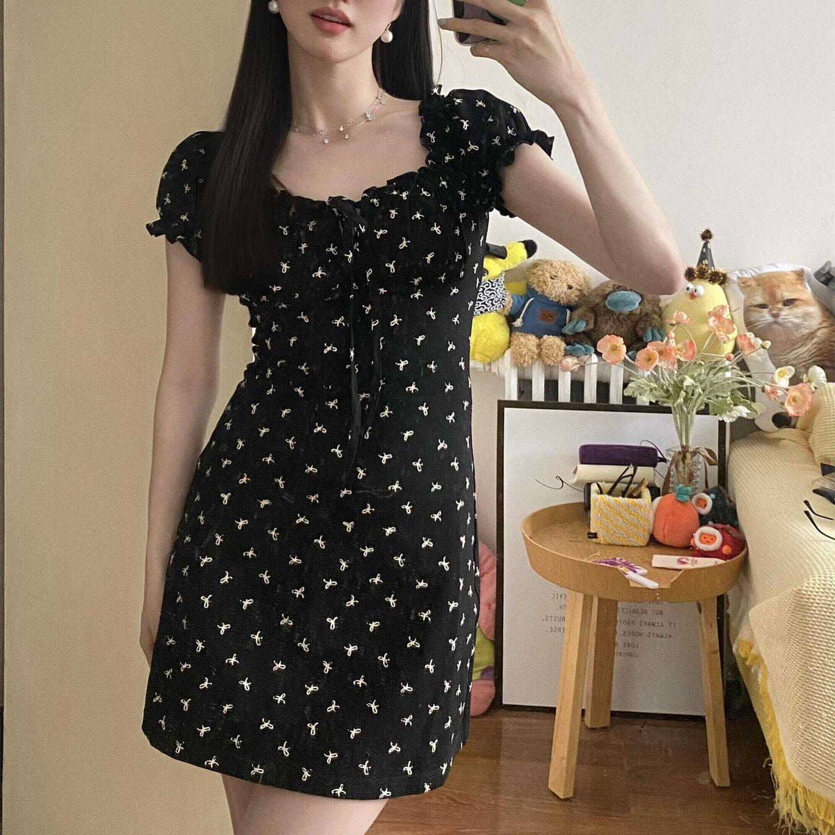 【dress】プリントワンピース　M30054