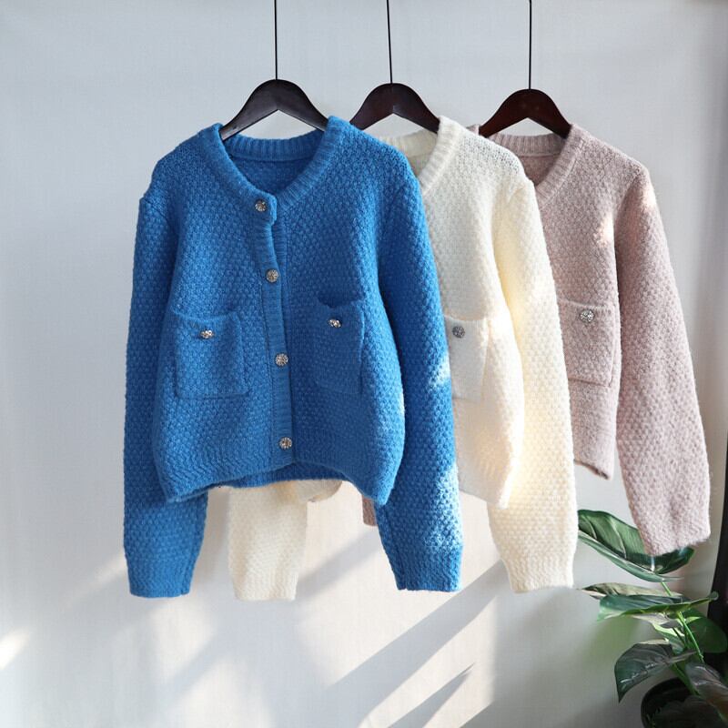 【outer】ニットカーデ　M27588