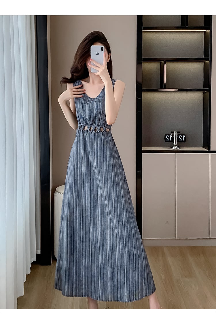 【dress】ノースリーブワンピース　M24582