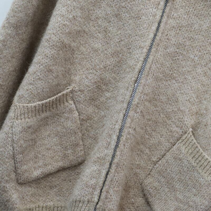 【outer】フードファーニットカーデ　M27439