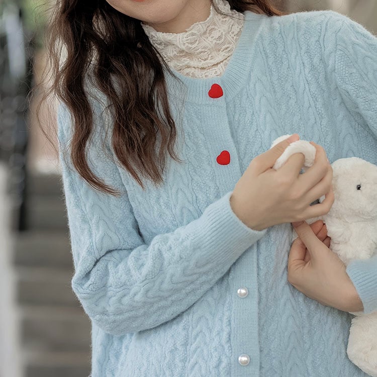 【outer】ニットカーデ　M25790