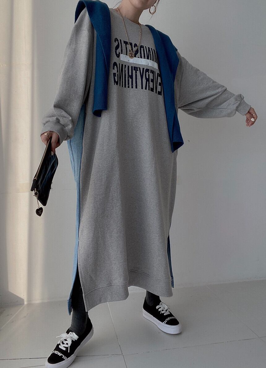 【dress】ドッキングカジュアルワンピース　M19001
