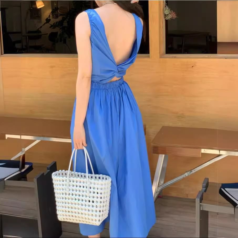 【dress】バックレスワンピース　M25066