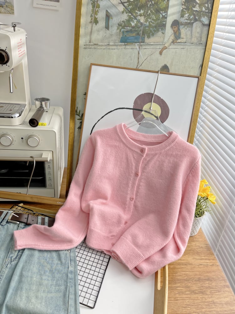 【outer】ニットカーデ　M25407