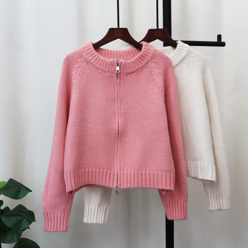 【outer】ニットカーデ　M25472