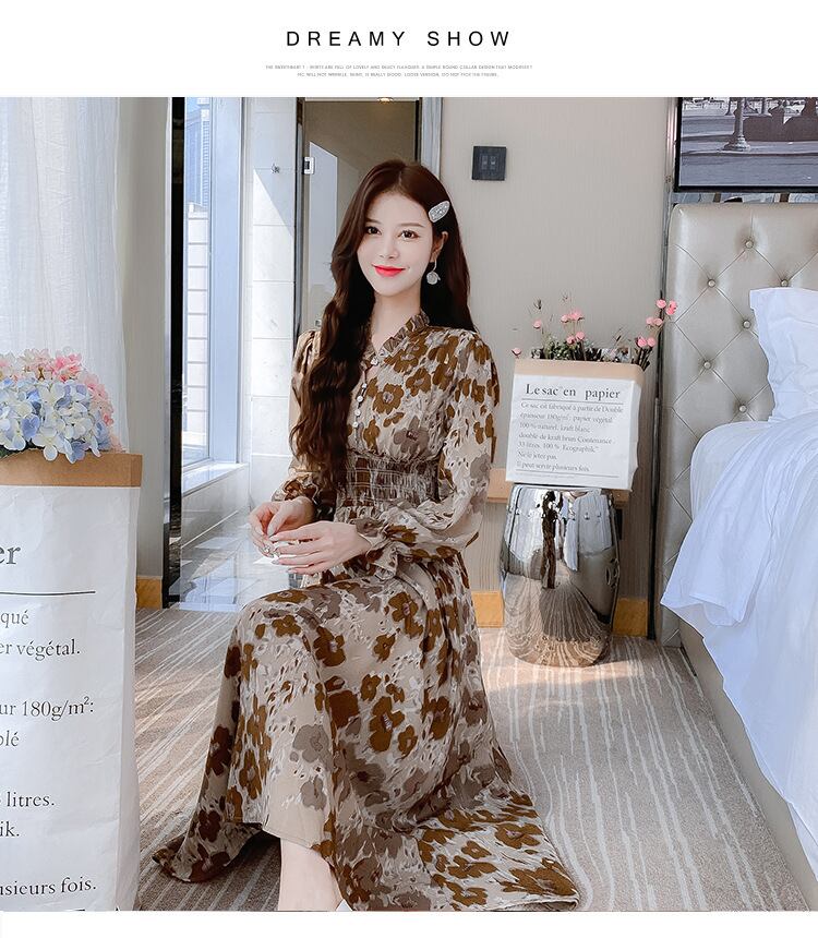 【dress】プリントワンピース　M18991
