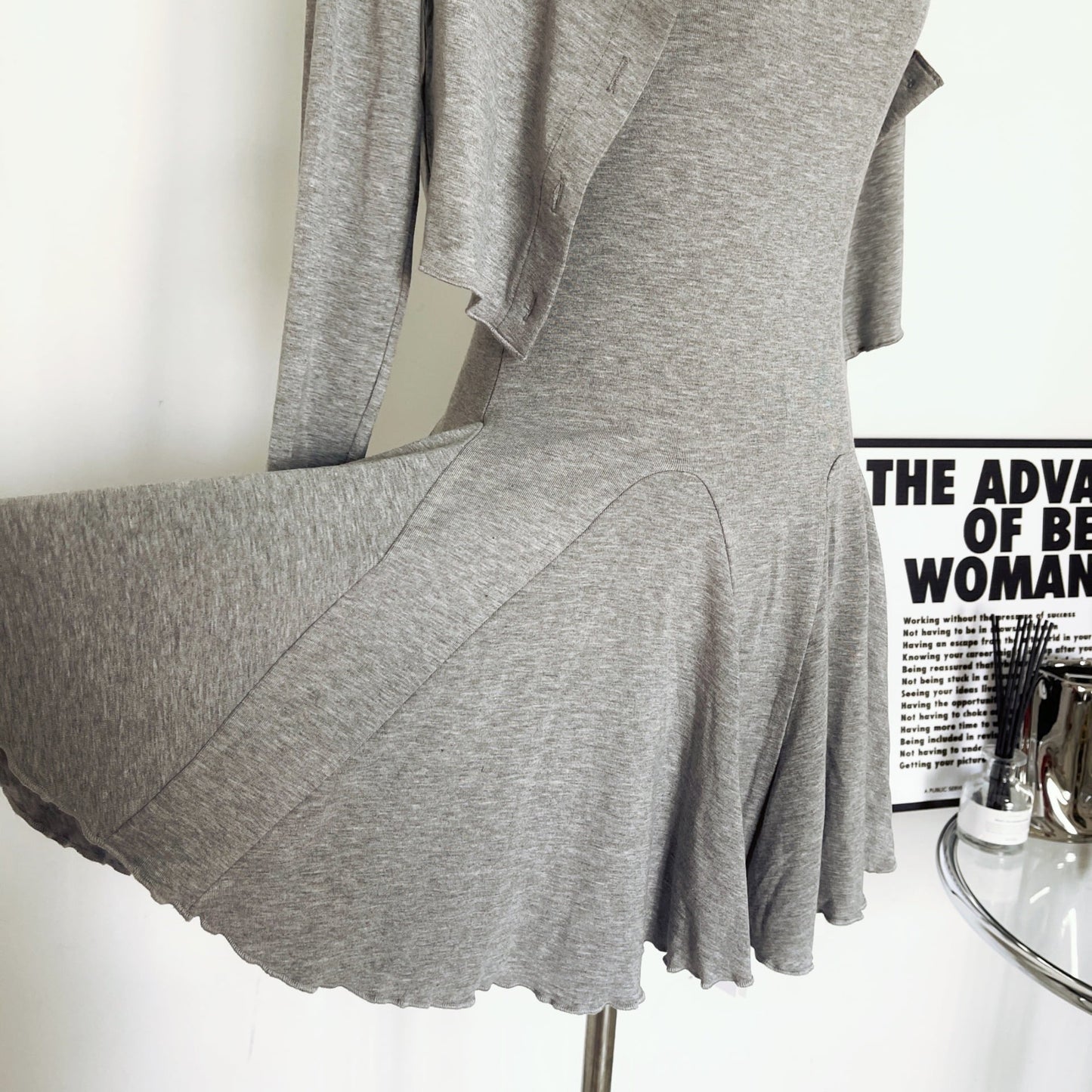 【set】紫外線カットカーディガン+キャミワンピース2点セットF7289