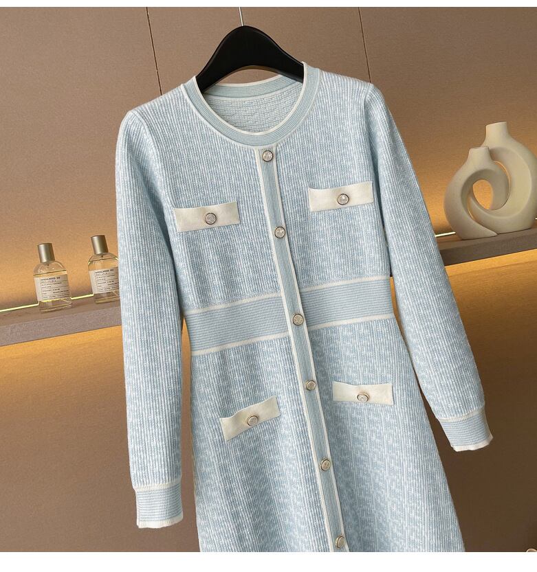 【dress】ニットワンピース　M28393