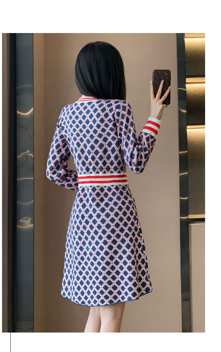 【dress】ニットワンピース　M25522