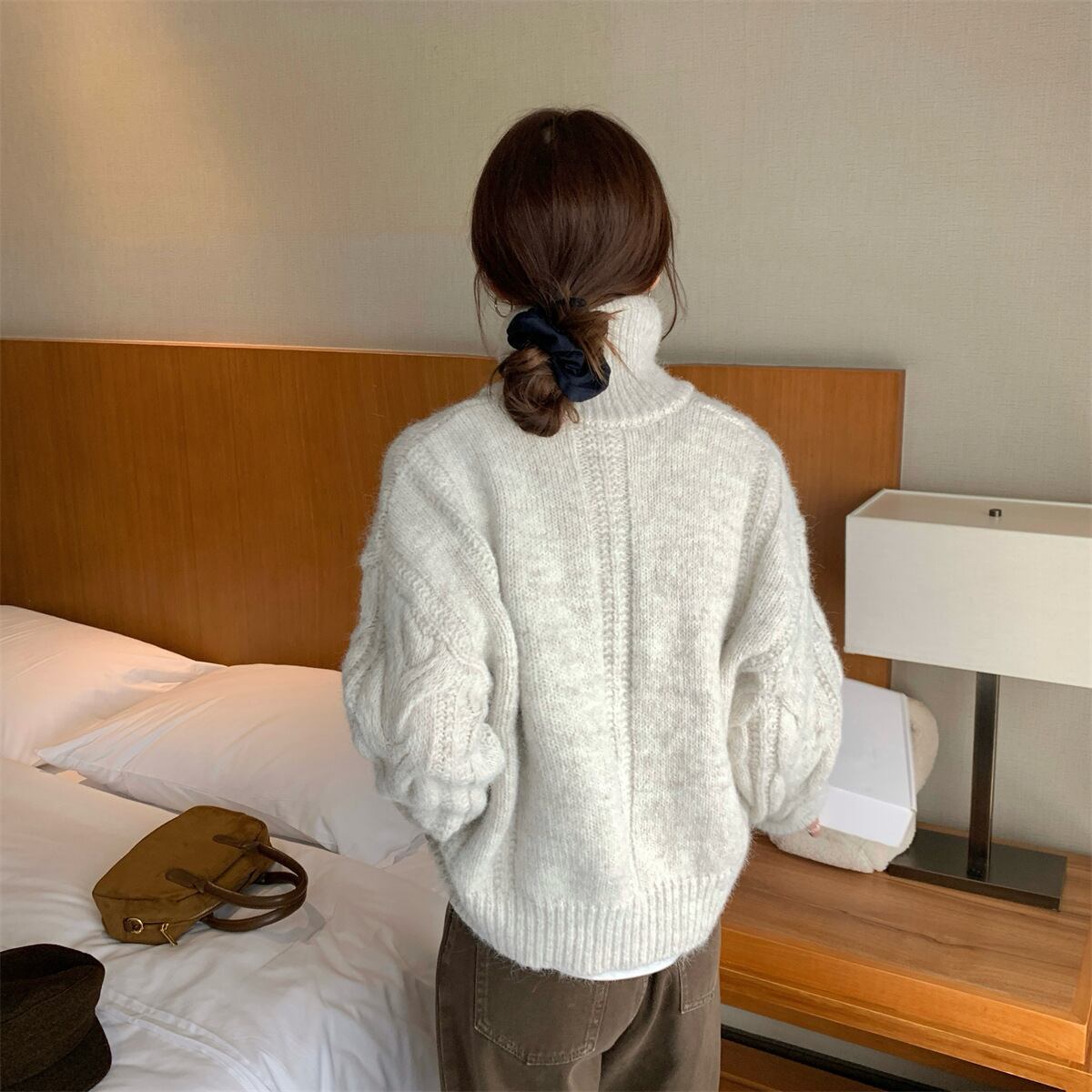 【outer】Wジップニットカーデ　M27741
