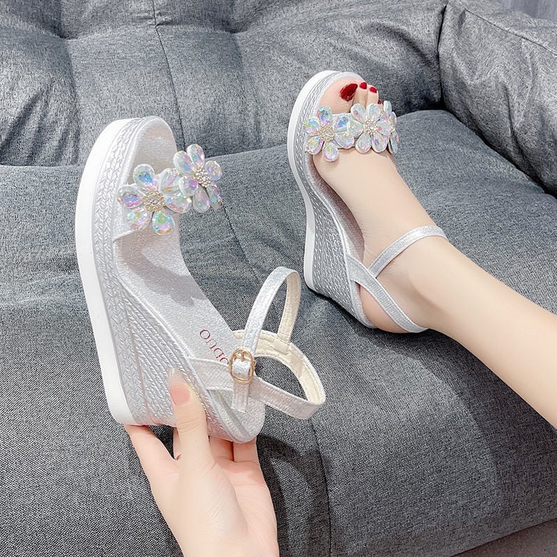 【Shoes】ウェッジヒールサンダル K0132
