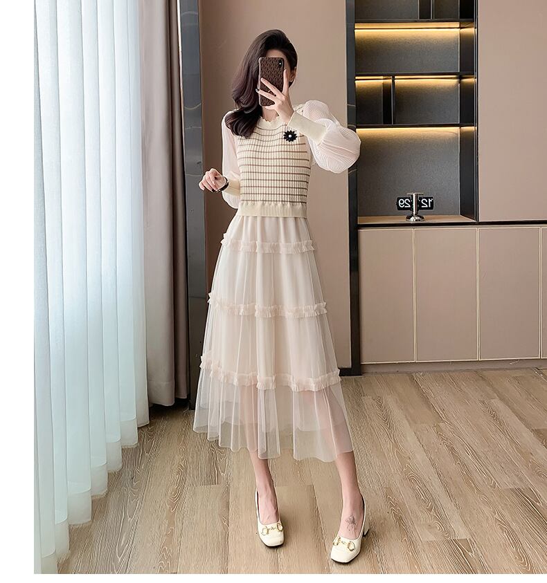 【dress】ドッキングデートワンピース　M17952