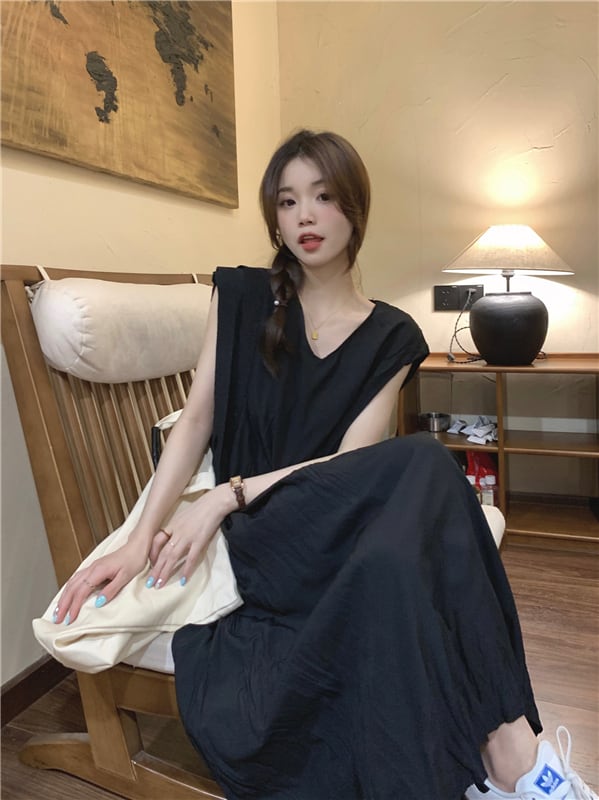 【dress】ノースリーブワンピース　M24099