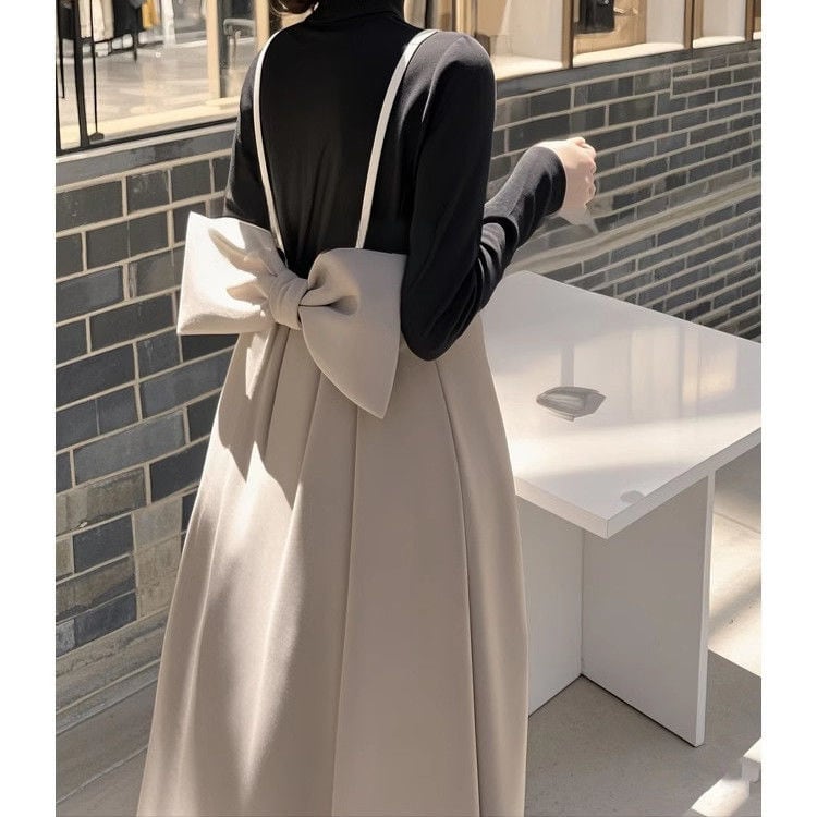 【dress】バックリボンキャミワンピース　N2881
