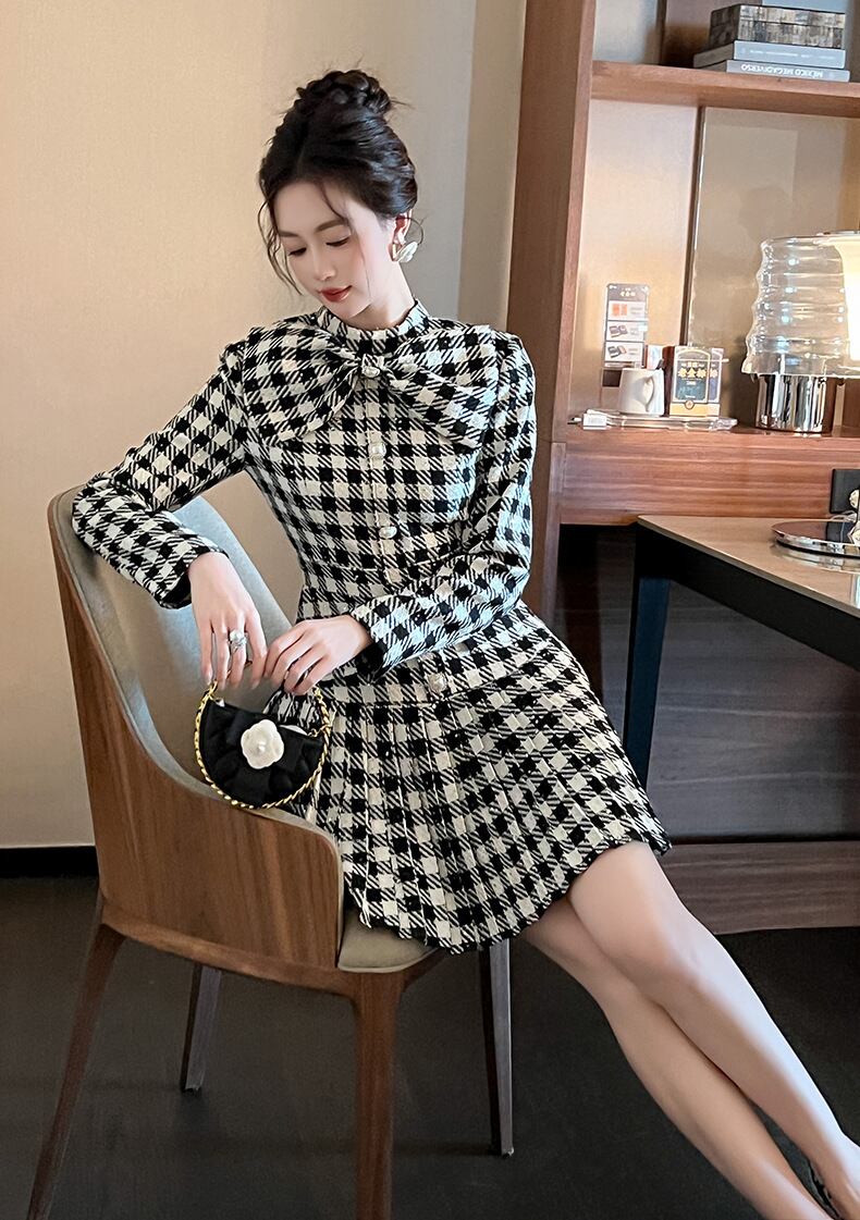 【dress】リボン付きデートワンピース　M28044