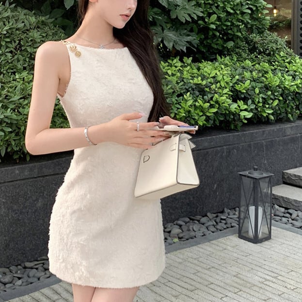 【dress】ノースリーブワンピース　M24305