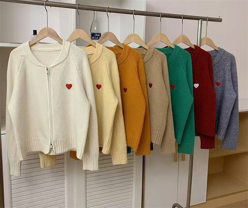 【outer】Wジップニットカーデ　M29015