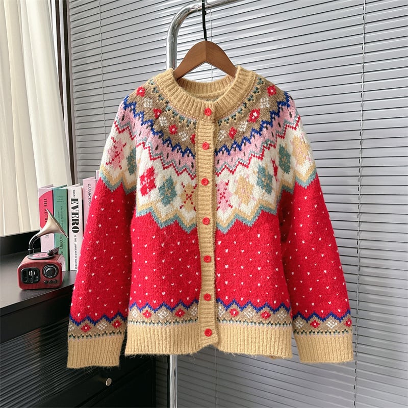 【outer】ニットカーデ　M28891
