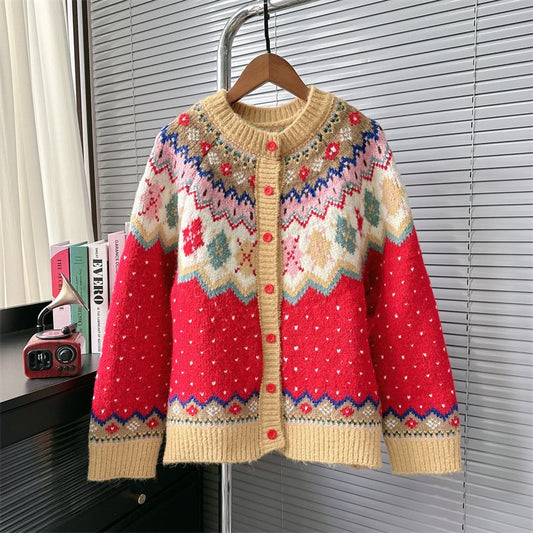 【outer】ニットカーデ　M28891