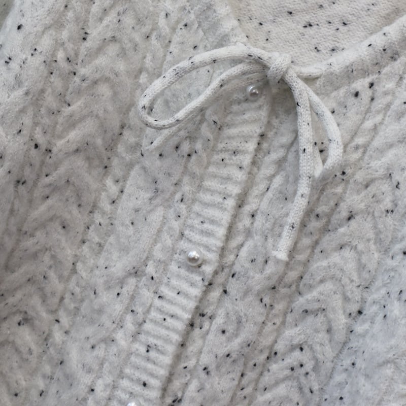 【outer】ニットカーデ　M25395