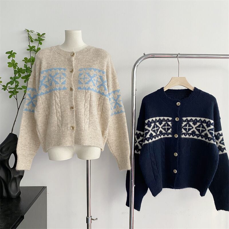 【outer】ニットカーデ　M17962