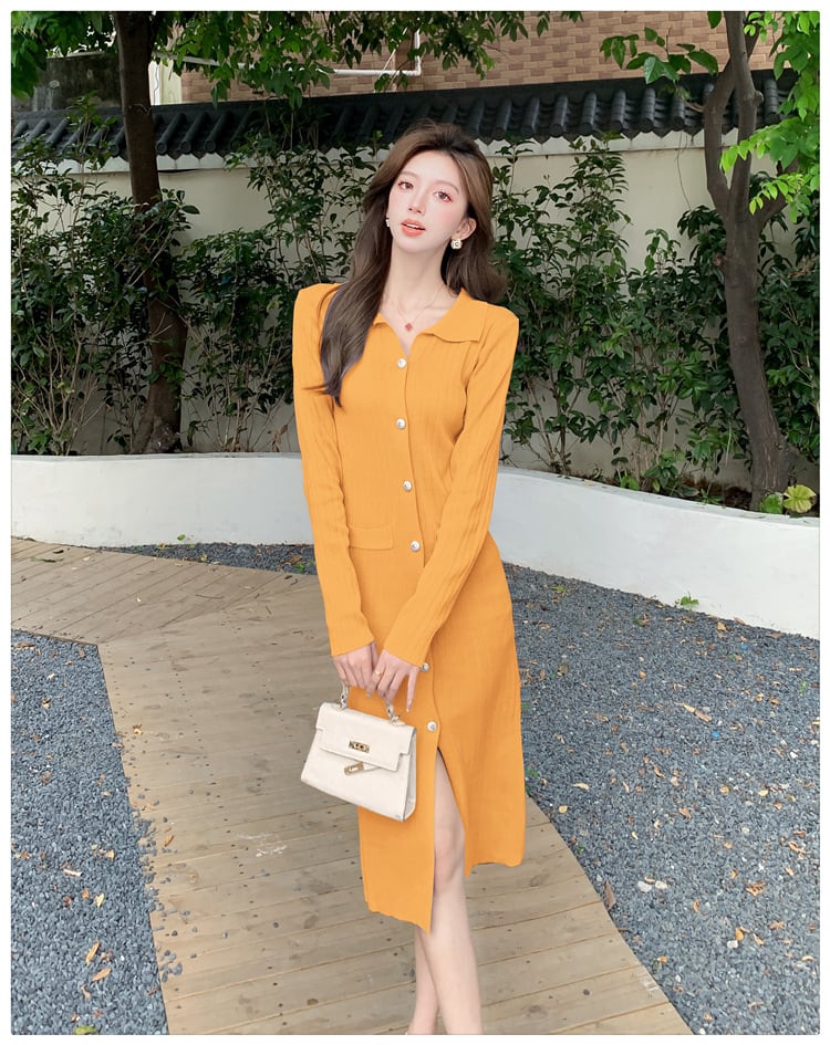【dress】ニットワンピース　M25802