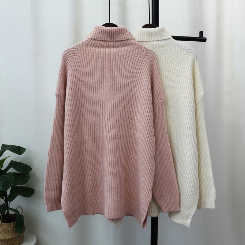 【tops】ハイネックニットセーター　M27394