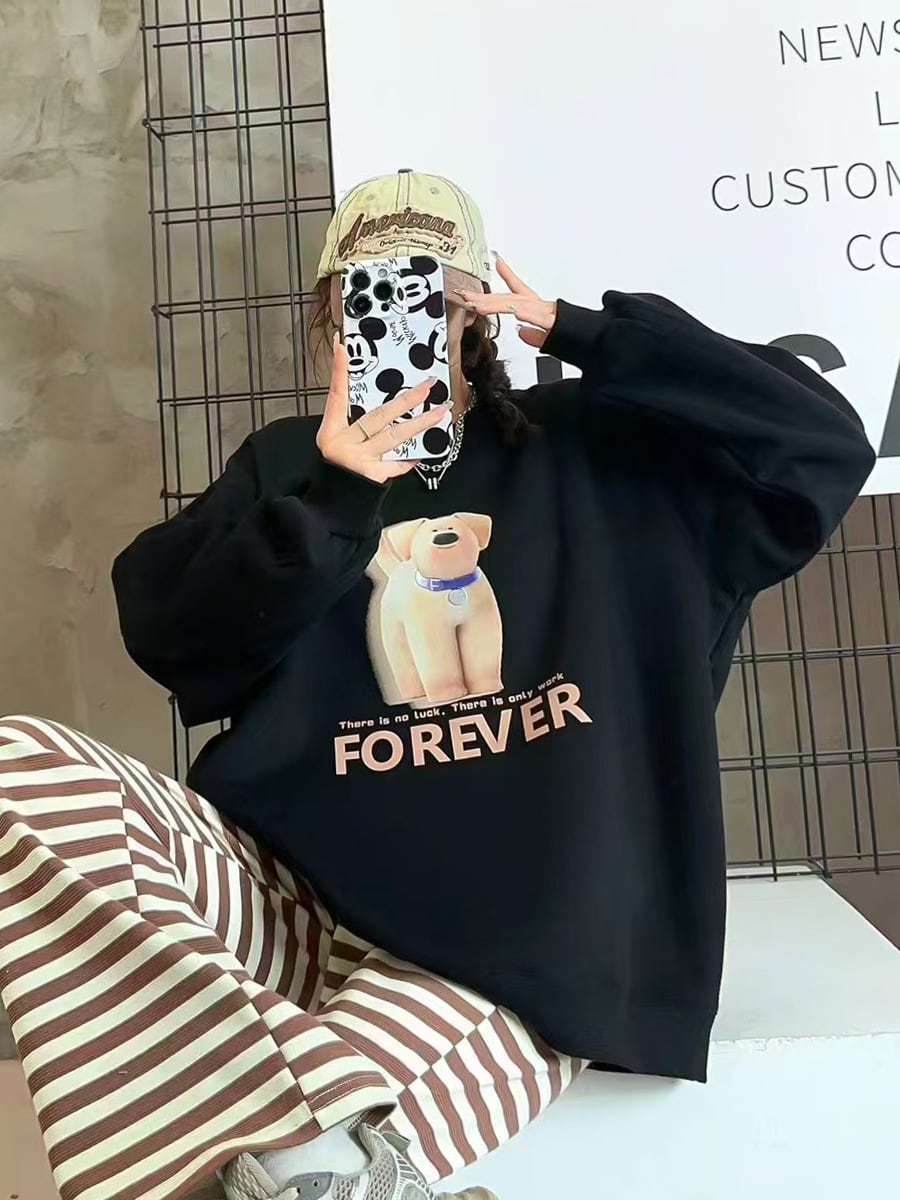 【tops】カートゥーンスウェット　M25683
