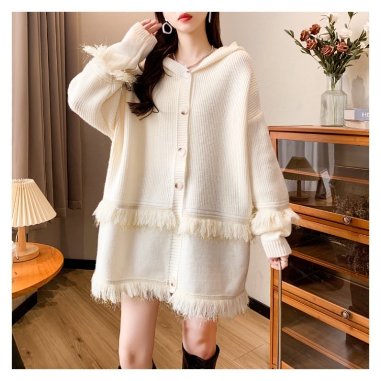 【outer】ニットカーデ　M26028