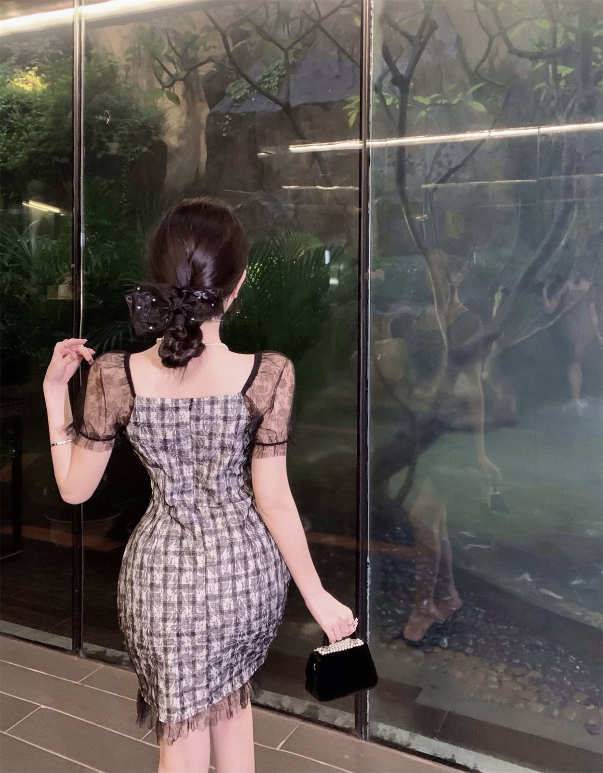 【dress】レースワンピース　M24156