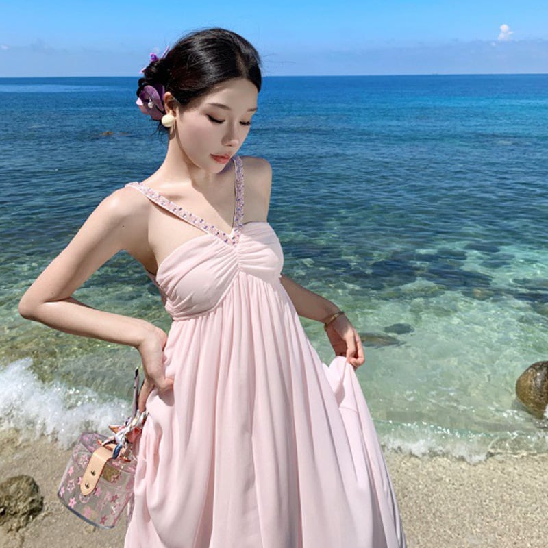 【dress】ホルターネックワンピース　M25190