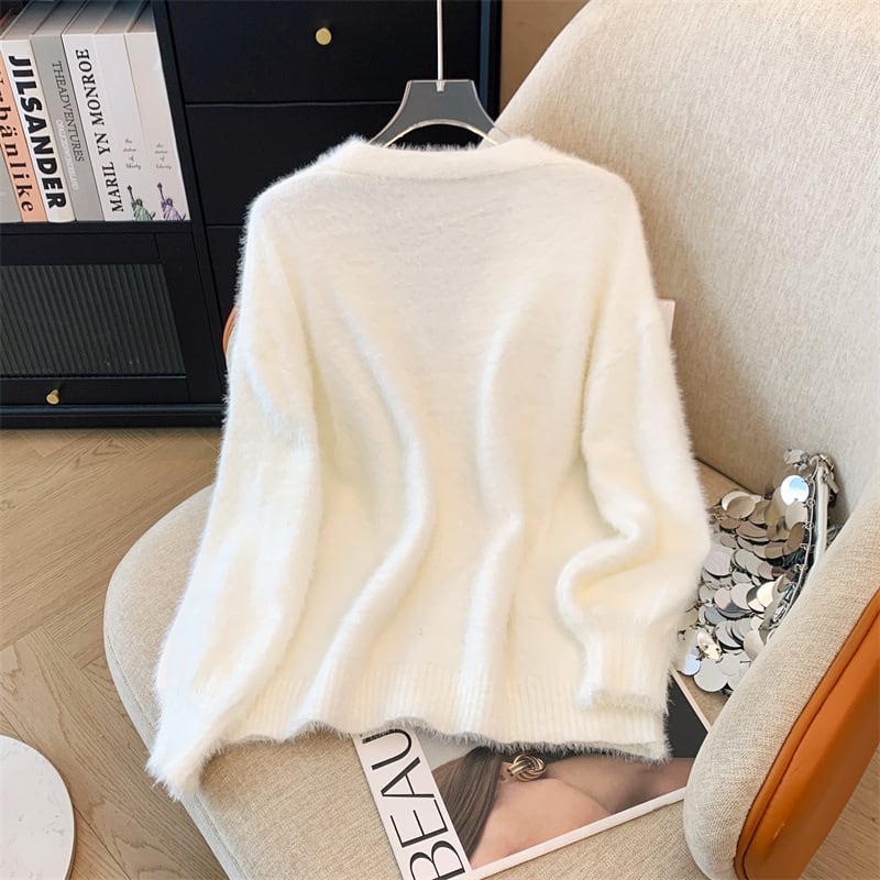 【outer】ニットカーデ　M29183