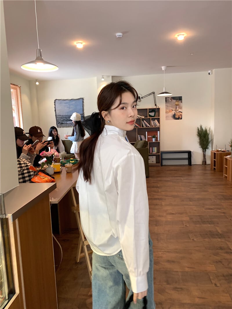 【tops】リボンブラウスF7060