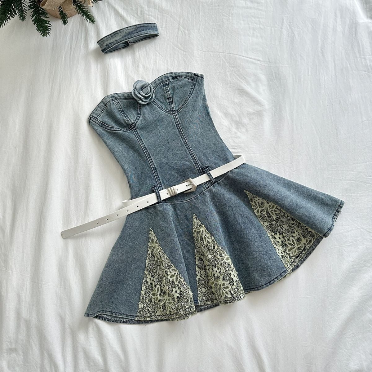 【dress】ベアトップワンピース　M24399
