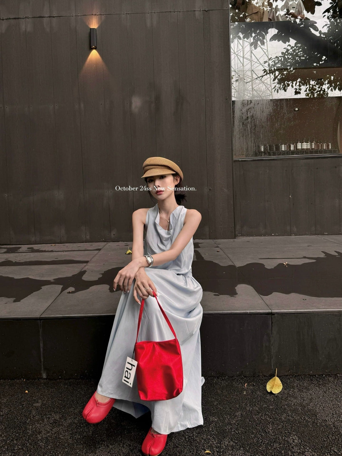 【dress】バックレスワンピース　M24358