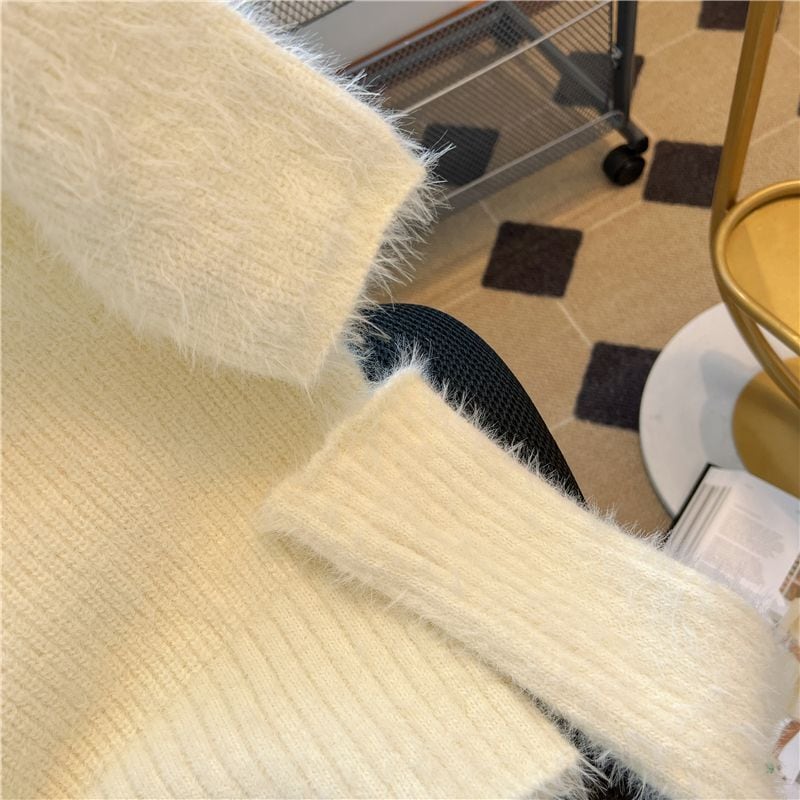 【tops】パールニットセーターアームカバー付き　M26419