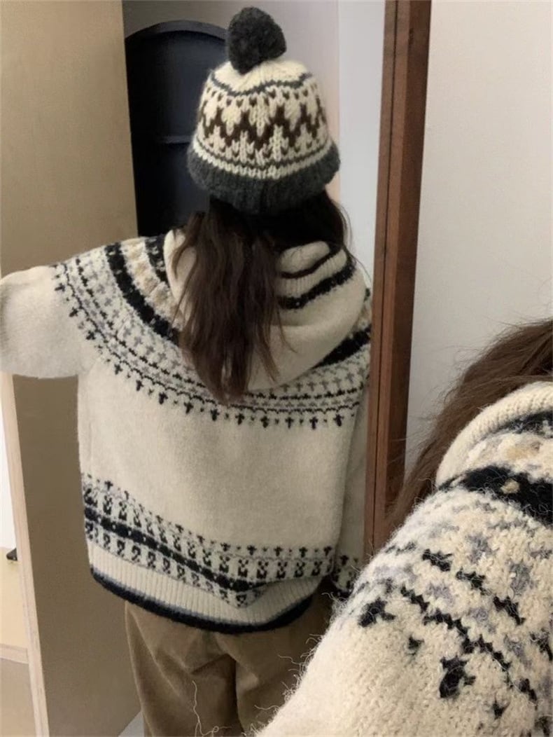 【outer】ニットカーデ　M25984