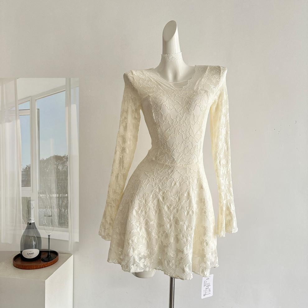 【dress】レースデートワンピース　M28513