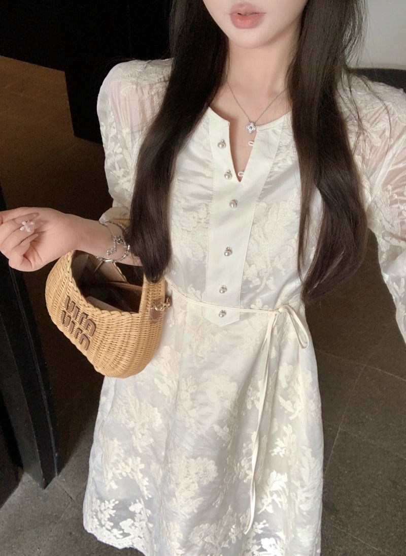 【dress】デートワンピース　M24686