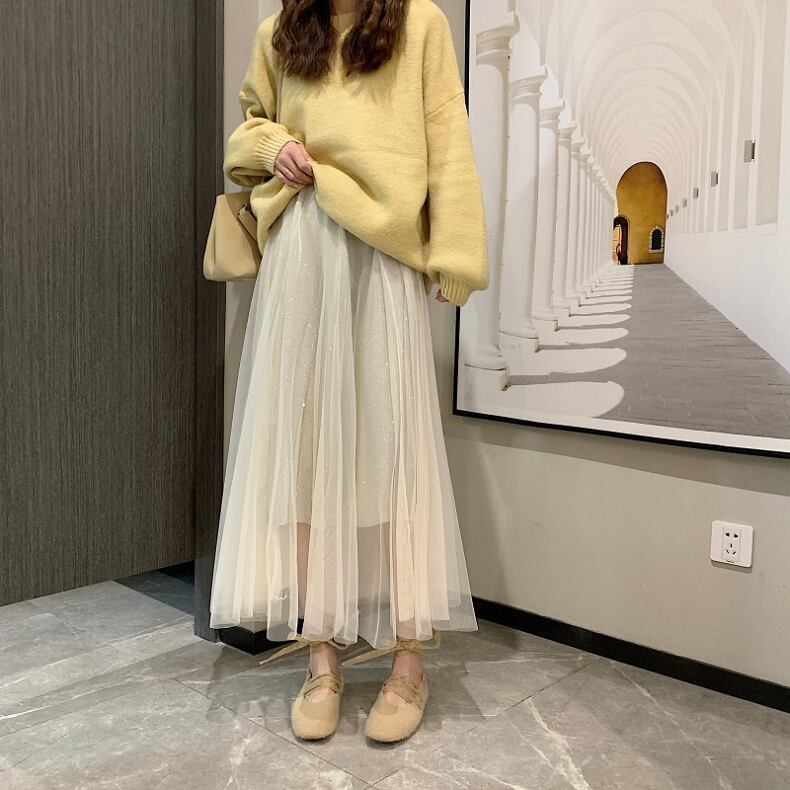 【bottoms】エレガント気質満点レディース存在感アップカジュアルスカート