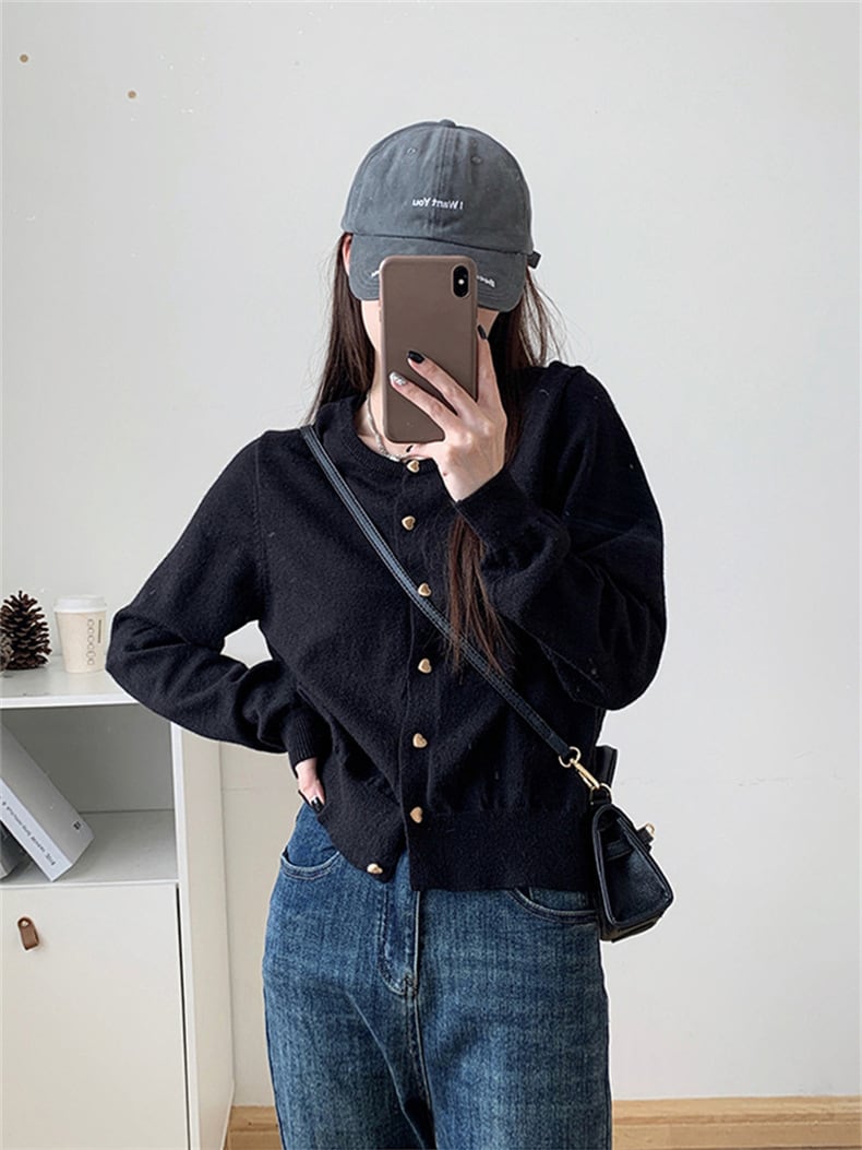 【outer】ニットカーデ　M25958
