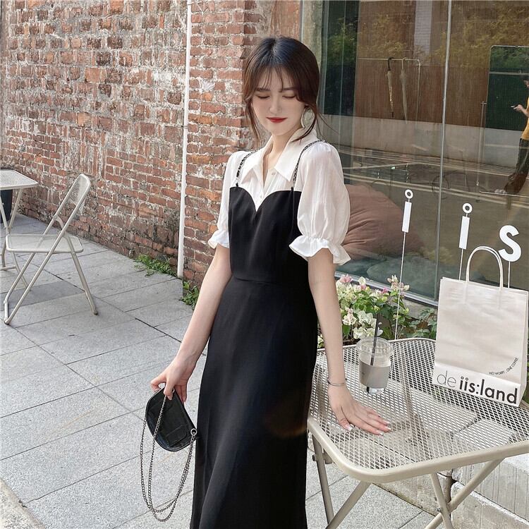【dress】清純甘くて女子力UP！気質満点レトロスウィートワンピース G0762