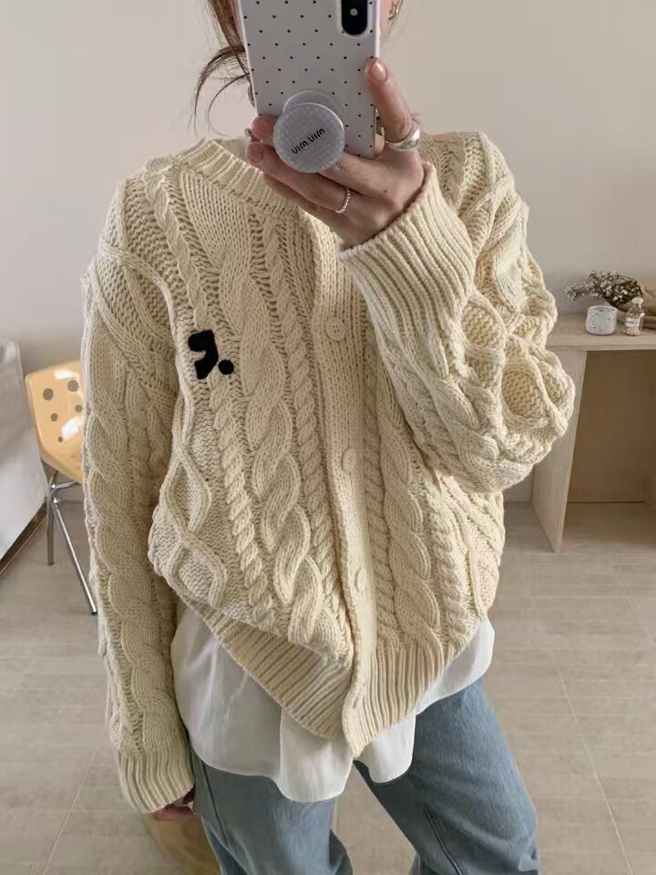 【outer】ニットカーデ　M28823